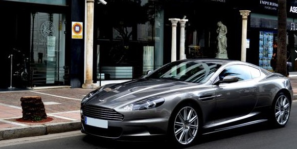 Left hand drive ASTON MARTIN DBS V12 COUPE (NO VAT)